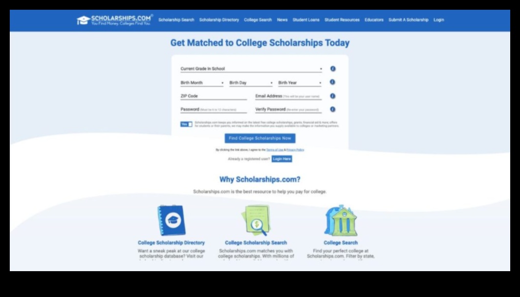 is scholarships.com legit